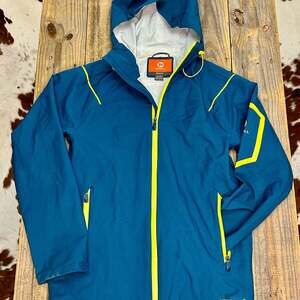 Marmot Men's Kelle Peak Jacket (Enamel Blue) Size Small EUC